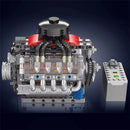 Mould King 10171 LSX454 Motorized V8 Engine Model DIY Assembly Kit Motorized Building Blocks 487PCS Excellent STEAM Science Education Discovery Toys Children Gifts