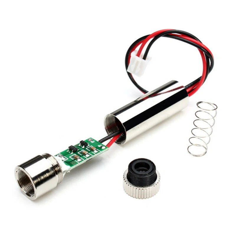 Focusable 200-250mW 650nm Laser Module Red Dot Laser Generator Diode Replacement Mini DIY Engraver