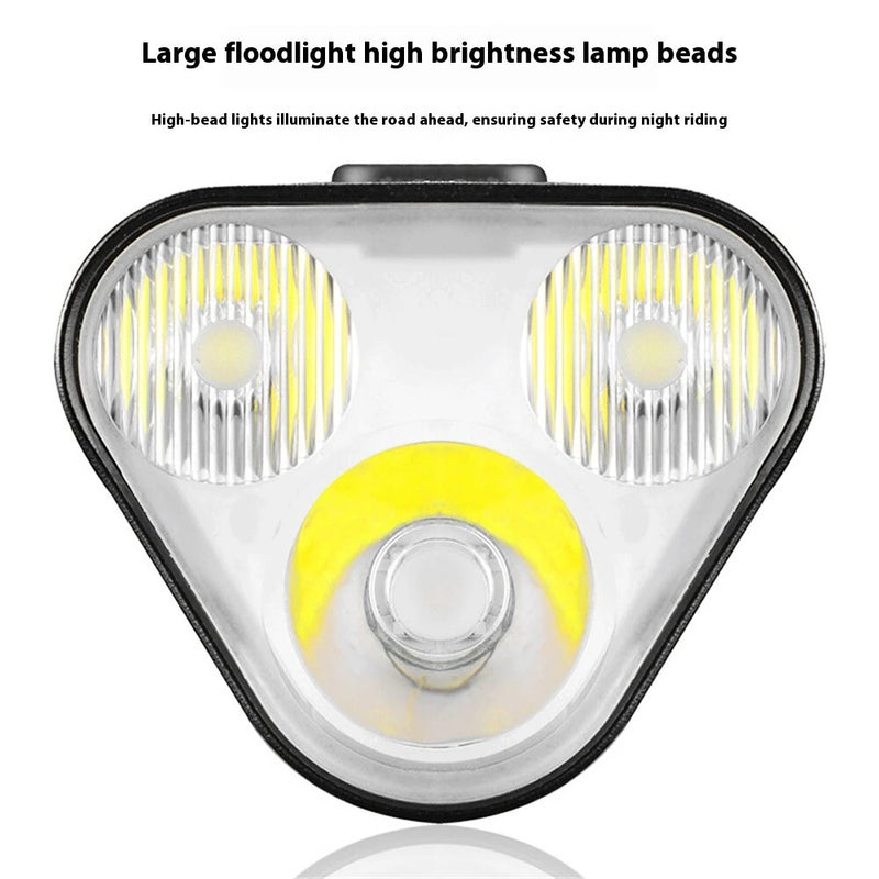 BENGGUO 1200LM Bike Headlight 6 Cycling Flash Lamp Light Modes Aluminum Alloy Waterproof Type-C Charging Bicycle Front Light for MTB Riding