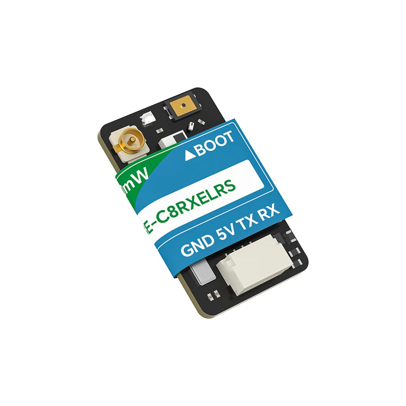 iFlight ExpressLRS 2.4GHz/900MHz ELRS 100mW/500mW Dual-band RX Receiver Single Antenna for FPV Racer Drone