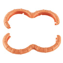 STARTRC Anti-collision Bumper Ring Orange EVA Foam Protective Guard Cover for DJI Avata 360 FPV Racing Drone