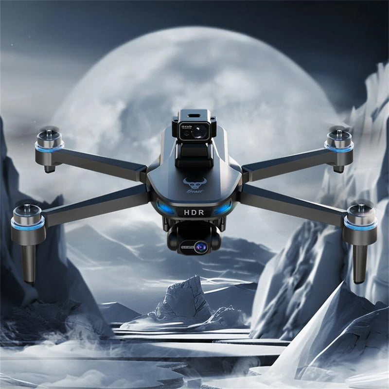 ZLL SG109 MAX 2 GPS 3KM 5G Repeater FPV with 6.5inch LCD Screen Controller 4K HD Camera 3-Axis Mechanical Stabilization Gimbal 360 Obstacle Avoidance Brushless Foldable RC Drone Quadcopter RTF