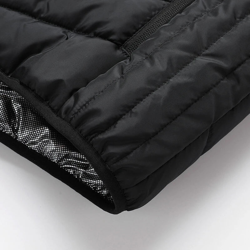 TENGOO HW-21 21 Zones Heating Vest Unisex 3-Gears Temperature USB Charging Smart Thermal Warm Oversized Jacket Heated Coat Outdoor Sportswear