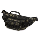 ZANLURE 600D Oxford Men's Fishing Lure Bag Waterproof Molle Tactical Waist Chest Pack Multifunctional Travel Hunting Bag