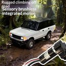 LDRC 18401 PRO RTR 1/18 2.4G 4WD FOC Sensored Brushless RC Car Rock Crawler Off-Road Climbing Truck LED Light Full Proportional Vehicles Models Metal Drive Shaft Oil Shocks Toys