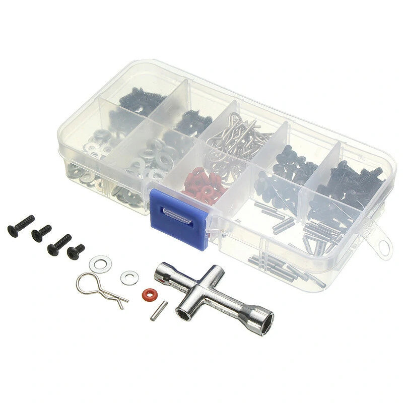 270PCS Set Screws Box Repair Tool Kit For HSP 1/10 RC Car Parts