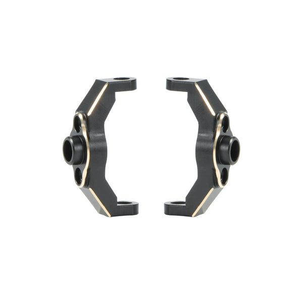 Brass Weight Steering Link Blocks Knuckle Diff Cover Caster Blocks for 1/18 RC Crawler Car TRX4M Upgrade Parts