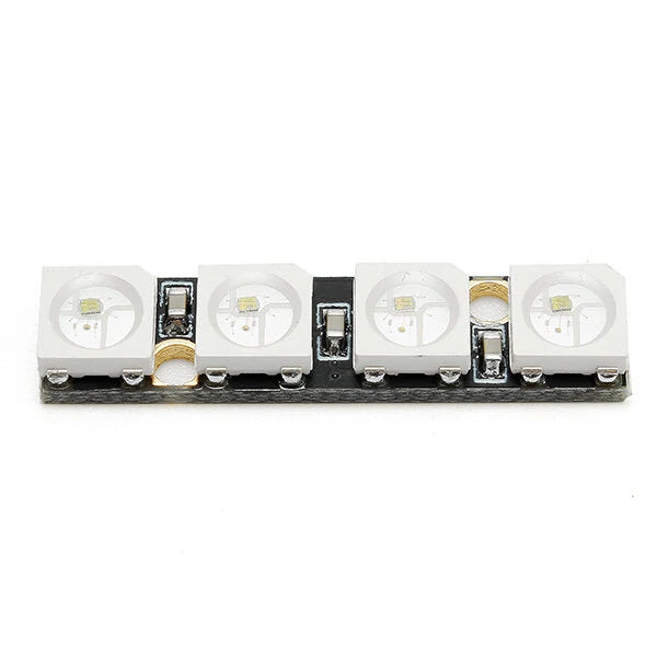 3pcs 0.7g Super Mini WS2812B RGB5050 4 Bit Colorful LED Strip for Naze32 F3 F4 Flight Controller RC Drone