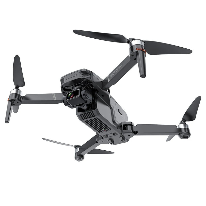 KFPLAN KF101 MAX-S GPS 3KM Repeater Digital FPV with Real 4K HD ESC Camera 3-Axis EIS Gimbal Optical Flow Positioning Brushless Foldable RC Drone Quadcopter RTF
