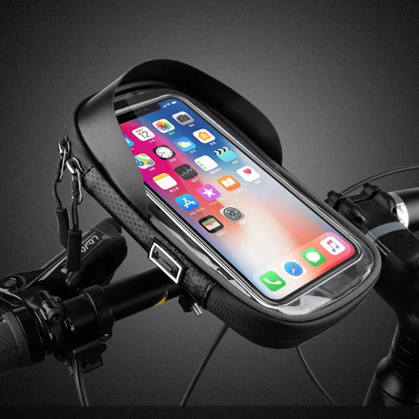 Waterproof Bike Bag Security 360 Rotation Touch Screen Bicycle Frame Phone Bag for Cycling