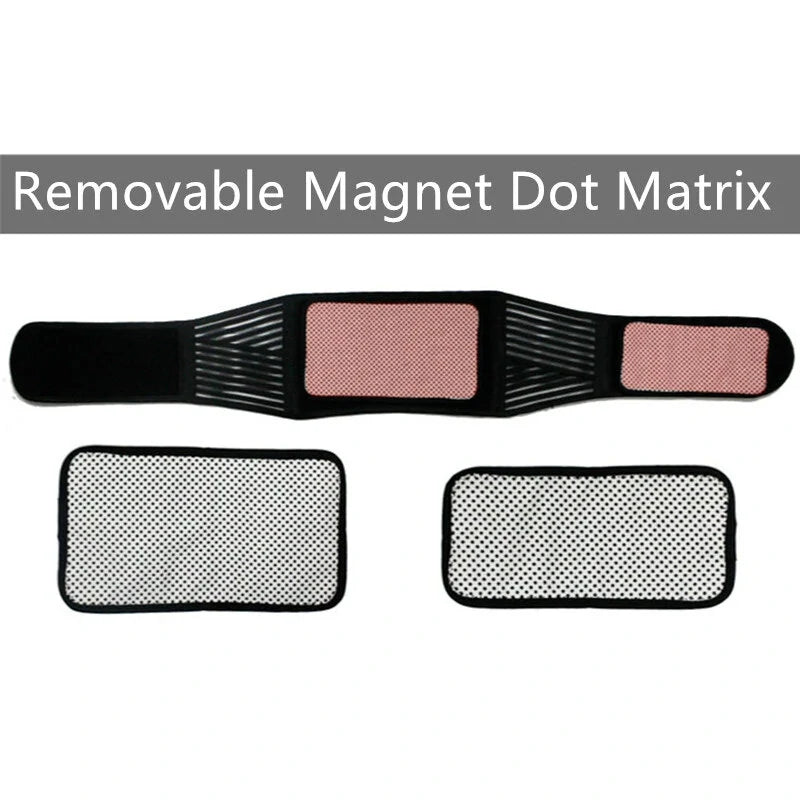 BOER 15 Areas Magnets Back Support Belt Self-heating Breathable Waist Brace Protection for Back Recovery