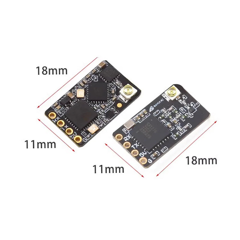 Cooai ExpressLRS ELRS 2.4GHz/915MHz Nano Receiver T-Antenna for Jumper T-Pro Radiomaster TX16S Transmitter FPV RC Racing Drone Airplane Accessories