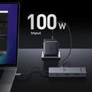 UGREEN CM8880 7-in-1 Type-C Docking Station with 4K60Hz 2HD / 10Gbps USB-A&C Ports PD100W USB HUB for PC Laptop Computer TV