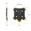20*20mm iFlight Borg 5S Flight Controller 5V 12V BEC with 60A 60R ESC 3-8S Stack Built-in ELRS 2.4GHz Receiver for FPV Racing Drone