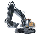1044 RC Excavator 1/20 2.4GHz 9CH RC Car Construction Truck Engineering 40min Playing Time Vehicles with Light Music Gift Toys for Kids