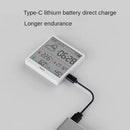 DUKA LCD Wireless Smart Home WIFI Temperature and Humidity Weather Sensor Rechargeable Indoor Clock Hygrometer Mini Digital Thermometer