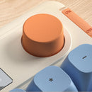 LANGTU L98 Wired RGB Gaming Keyboard with Display Screen and Volume Knob 98-Keys Gasket Structure Waterproof Membrane Mute Keyboards for PC Laptop Computer