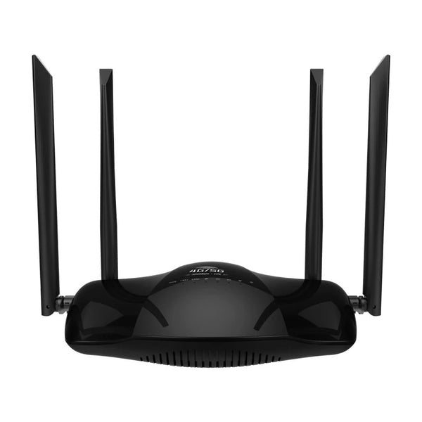 4G CPE Wireless Router 300Mbps High-Speed 4 High-Gain Antennas 32 Users LAN WAN Ports SIM Card Slot Plug and Play Secure Encryption Heat Dissipation