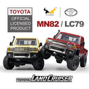 MNRC MN82 RTR 1/12 2.4G 4WD RC Car for TOYOTA Land Cruiser LC79 Rock Crawler LED Light Climbing Off-Road Truck Full Proportional Vehicles Models Toys