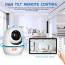 ABM501 5 Inch WIFI IP Camera Baby Monitor Video Babyphone Camera PTZ Zoom Night Vision Temperature Sensor Lullaby 24H Battery WiFi-Free Secure Connection