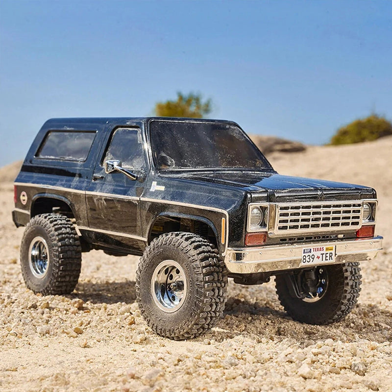 FMS FCX24 RTR for Chevrolet K5 Blazer 1/24 2.4G 4WD RC Car Mini Rock Crawler Off-Road Climbing Truck Vehicles LED Lights Models