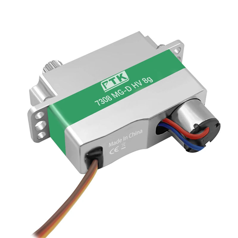 PTK 7308/7308H MG-D Plus Upgrade Torque Digital RC Servo Metal Gear for EPP F3P F3K F3L F5L RC Glider Airplane FIxed Helicopter kst x08 Vehicle Models