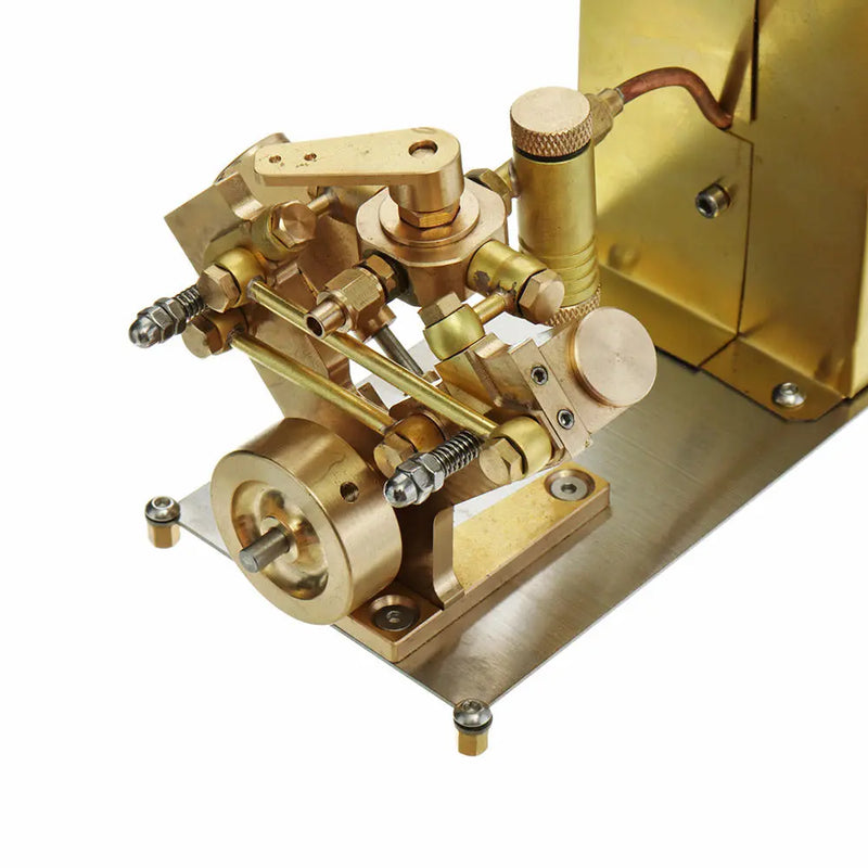 Microcosm OKMO M2C Mini Steam Boiler with Twin Cylinder Marine Steam Engine Stirling Engine Model