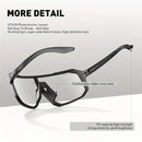 SCVCN Photochromic Cycling Glasses for Men Women UV400 Outdoor Sports Running Driving Sunglasses Road Bicycle Goggles