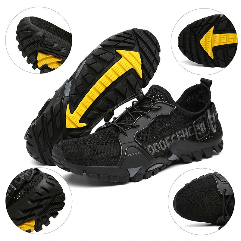 TENGOO Summer Water Wading Shoes Unisex Outdoor Athletic Breathable Non-slip Hiking Shoes for Outdoors Fun