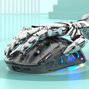 K-Snake BM560 Tri-Mode Wireless Mouse 3600DPI 83g Lightweight RGB Transparent Shell 600mAh Rechargeable Battery Bluetooth 2.4G Wired Esports Gaming Mice