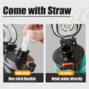 TKK SUS316 700ml Thermos Bottle Large Capacity Vaccum Cup Cold Insulation Portable Strap with Tea Flitter Thermal Flask