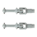 2PCS LDRC A86 A86P 1/18 RC Car Spare Rear Drive Shaft LA0008 Drift Vehicles Models Parts Accessories
