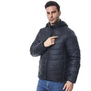 TENGOO 4 Control 27 Zone Smart Heating Cotton Jacket DC-USB Dual Interface Men's Warm Winter Coat Comfortable Heated Clothing(No Battery)