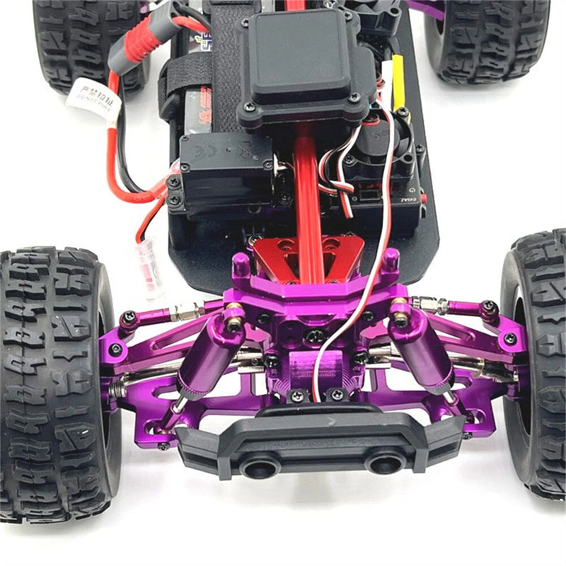 Upgraded Metal Spare Steering Group Fixing Parts Accessories for MJX 1/14 14209 14210 RC Car Vehicle Models
