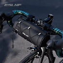 ESLNF Mountain Bike Front Bag Large Capacity Outdoor Storage Waterproof Multifunction Bicycle Bag Accessories