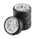 RC Rally Drift Tires On Road Racing Car Wheels Tyre for 1:10 Tamiya HSP HPI Kyosho TT01 TT02 XV01 XV02 PTG-2 Spare Parts