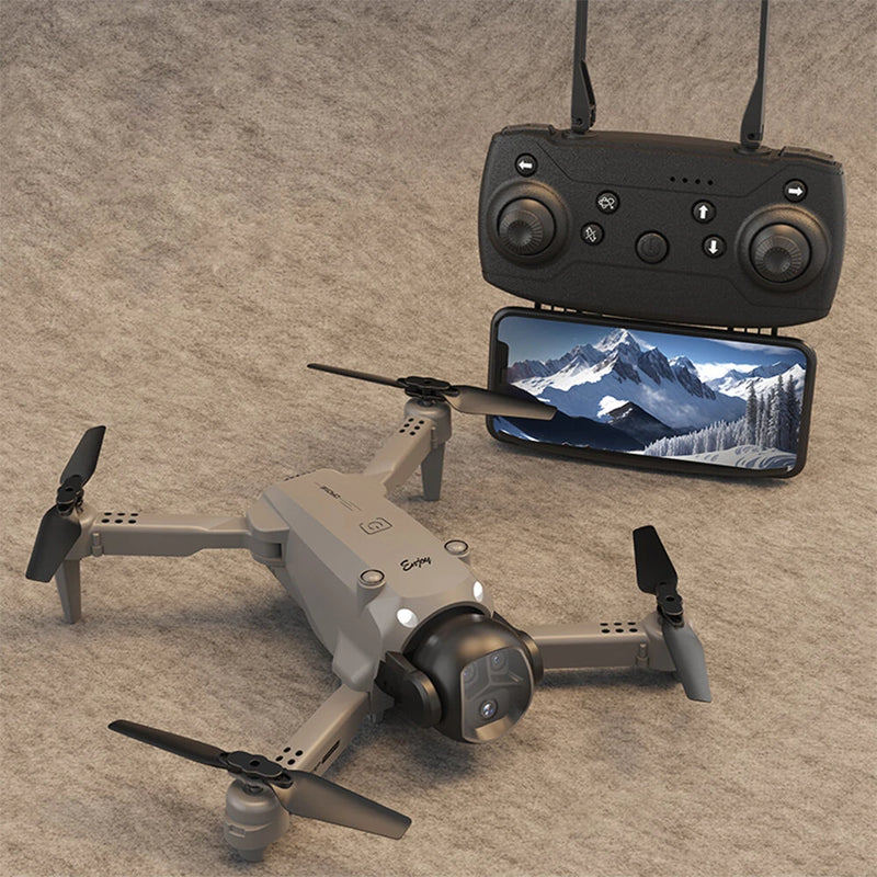 AE E4 WiFi FPV with Goggles Glasses HD Dual Camera Optical Flow Positioning Headless Mode Foldable RC Drone Quadcopter RTF