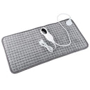 30x60cm Multi-function Washable Electric Blanket with 10 Heating Mode Adjustable Temperature Heating Pad Soft Warm Blanket Overheating Protection