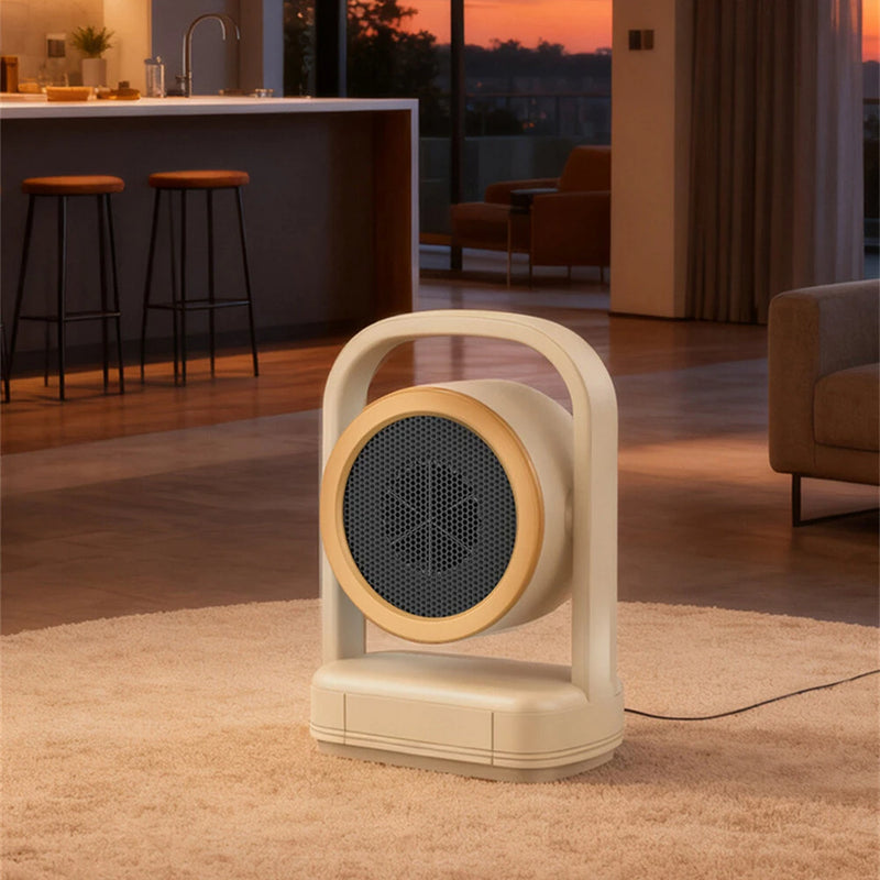 Tevorex 500W Portable Space Heater with Adjustable Temperature, Dual Heating Modes, Energy-Saving Design & Overheat Protection for Home & Office