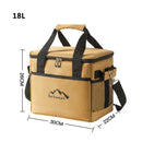 IPRee Outdoor Camping Large Capacity Picnic Aluminum Foil Insulated Box Handheld Cooler Fresh Box Crossbody Portable Picnic Lunch Bag