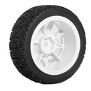 4pcs 68mm Flat Sports Rally Wheel Tires for 1:10 Tamiya XV02 Labyrinth Tire LC PTG Off-road 94123 Kyosho FW06 RC Car Parts