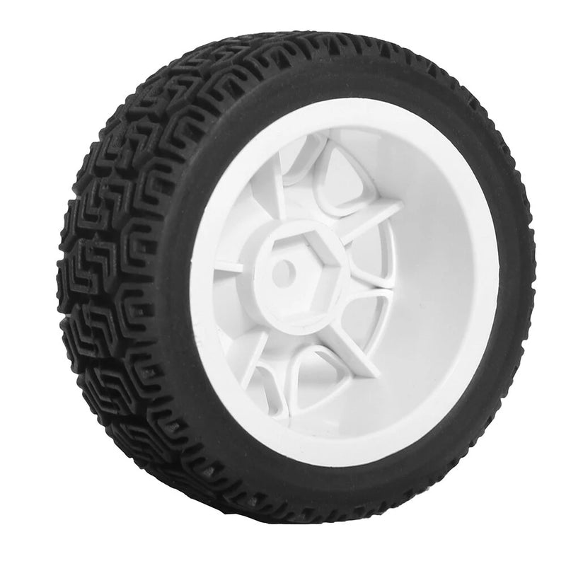 4pcs 68mm Flat Sports Rally Wheel Tires for 1:10 Tamiya XV02 Labyrinth Tire LC PTG Off-road 94123 Kyosho FW06 RC Car Parts