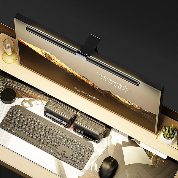P3E Plus 51cm USB Powered Monitor Light Bar Three Light Modes Aluminum Alloy Screen Lamp Remote Control for Computer PC