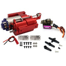 Upgraded Full Metal Two Shift 2 Speed Change Transmission Gearbox for WPL B1 B14 B24 B16 B36 C14 C24 MN D90 MN99S RC Cars Vehicles Models Parts