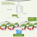 4 Adjustable Drip Arrow Intelligent Automatic Watering Machine Watering Device Timing Artifact Potted Garden Plant Spray Drip Irrigation