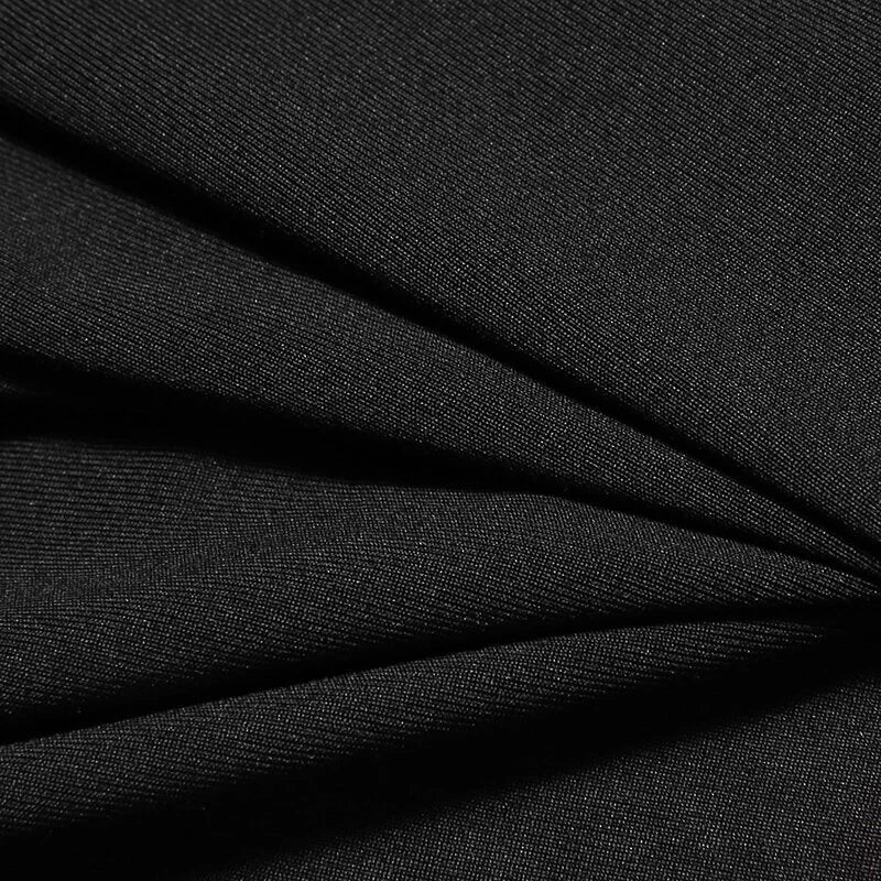 INCERUN Men T-Shirt Contrast Mesh Patchwork Crew Neck Short Sleeve Black T-shirt