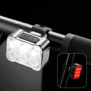 USB Rechargeable Bicycle Light 4-6 Lamp Beads Type-C Charging Cycling Flashlight For Bike Lantern MTB Headlight Taillight