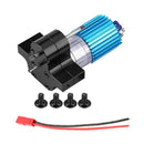 Metal Decelerate Gearbox with 370 Brushed Motor Metal Gear Heatsink Mount Base for WPL B14 B14K B24 B24K B16 B16K B36 B36K C14 C14K C24 C24K JJRC Q60 Q61 MN90 MN90K MN91 MN91K 4WD 6WD Fayee FY001 FY002 Half Scale RC Car Parts