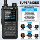 BinTolk BT7700 Walkie Talkie Multi Band Wireless Bluetooth Phone Programming Noise Reduction AM FM Type-C Charging Ham Radio for Outdoor Camping