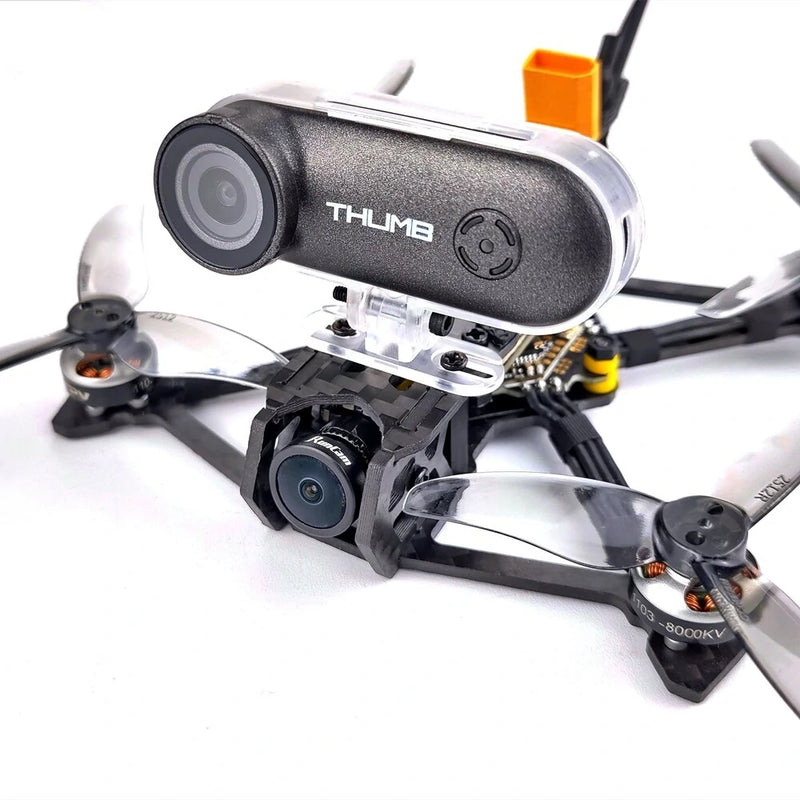 DarwinFPV TinyAPE Freestyle 2.5" 2-3S FPV Racing RC Drone with RunCam Nano4 1103 Motor 600mW VTX Thumb Camera Support ELRS